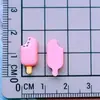 Mini Color Helado Helado Horquilla para el Cabello Clip para Uñas Pegamento en Crema DIY Carcasa para Teléfono Accesorios de Resina Parche