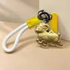 Llavero de Oveja Hacedora de Dinero de Oro Puro 999, Correa para Teléfono, Colgante para Bolso, Regalos Corporativos al por Mayor