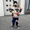 Ropa de Dibujos Animados para Niños 2026 Otoño Nuevo Estilo Conjunto de Dos Piezas Sudadera Colorida para Niños Pequeños Ropa Genial para Niños