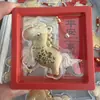 Colgante de caballo pequeño de oro puro 999, trae riqueza instantánea, cadena para teléfono, llavero para bolso, regalo promocional para atraer clientes