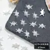 Abalorios para Uñas con Forma de Estrella de Mar y Concha Aurora Serie Océano Concha Resina Accesorios para Uñas DIY Decoración de Uñas Portátil