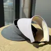 Novo chapéu de sol infantil verão 2025 anti-ultravioleta esportivo aba larga chapéu de sol com topo aberto boné de proteção solar