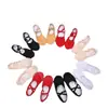 Venta al por mayor de fábrica zapatos de baile para mujer niños suela blanda zapatos de ballet zapatos de baile para adulto práctica básica de yoga zapatos de garra de gato