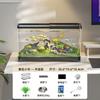 Aquário Personalizado Novo Aquário de Peixes Mesa Sala de Estar Ecológico Plástico Transparente Paisagismo Pequeno e Médio Preguiçoso Casa Tanque de Peixe Dourado