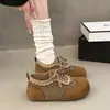 Nuevos Zapatos Planos de Encaje 2026, Estilo Bosque, Ligeros, con Suelas Suaves, Punta Redonda, Diseño Brogue Casual, Acabado Gamuza, Zapatos de Entrenamiento Alemanes para Mujer de Otoño