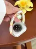 Corda de Telefone Elástica de Gatinho Adequada para Apple Watch iWatch 12ª Geração 11/10