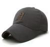 Directo de fábrica algodón gorra de béisbol hombres señal color sólido Ocio al aire libre deportiva niños Venta al por mayor