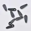 Novo Estilo Chinês 18*7mm Painel Traseiro de Plástico Preto Acessórios para Porta-Retrato Semente de Melão Painel Traseiro Acessórios de Fixação
