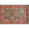 Alfombra Grande Retro de Lujo Ligero Transfronteriza, Alfombra Antideslizante para Sala de Estar, Alfombra Suave de Imitación Cachemir, Alfombra Resistente al Desgaste y Anticaídas
