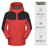 Jaqueta com Capuz Impermeável Roupa de Trabalho Logo Impresso Personalizado Jaqueta Outono e Inverno Roupa de Trabalho de Peça Única Jaqueta Corta-vento