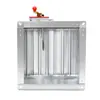 Válvula de Acero Galvanizado Válvula de Acero Inoxidable Válvula Manual Compuerta Eléctrica Válvula de Control de Flujo de Aire