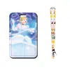 Set de Tarjetas de Autobús y Metro de Dibujos Animados Funda Protectora Estudiante Lindo Lanyard Largo dsn Princesa Sirena Alicia