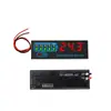 Indicador de nível de bateria LED, display de voltagem, adequado para baterias de chumbo-ácido e de lítio, DC7-55V