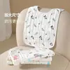 Distribución y Distribución de Paños de Lavar para Bebés de Gasa de Seis Capas de Algodón Puro, Baberos Faciales para Niños, Toallas de Saliva de Algodón Anti-Manchas