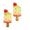 Nuevo Transparente Fruta Helado Comida Juguete Amuletos Pegamento de Crema DIY Funda de Teléfono Móvil Pasador Calcomanía para Vaso de Agua Accesorios de Resina