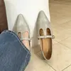 Zapatos Franceses Hechos a Mano Estilo Retro Zapatos Mary Jane para Mujer Puntera Puntiaguda Correa de Hebilla Única para el Trabajo Elegante Temperamento Zapatos de Salón Versátiles