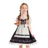 Roupas coloridas para meninas, Vestido Dirndl, traje étnico bávaro infantil para festival, fornecimento transfronteiriço
