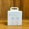 Cabo Trançado Apple 15 Cabo de Carregamento Rápido Adequado para iPhone 15 Promax Cabo de Carregamento 60W Duplo C-C
