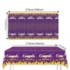 Los Suministros para Fiesta Temática Más Populares de Amazon para la Temporada de Graduación Banner de Decoración para Fiesta de Graduación Globo Colgante Tela de Fondo