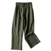 Nuevos Pantalones Anchos para Mujer Verano 2026, Nuevos Pantalones de Algodón y Lino Ins, Pantalones de Lino Sueltos para Estudiantes, Pantalones Casuales