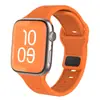 Correa de Silicona para Apple Watch Ultra 9876543210 Generación Omega Sports Hebilla Cuadrada