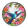 Decoração de Janela de Parede de Pássaro Colibri de Acrílico Novo Produto Transfronteiriço Mais Vendido na Amazon Ornamentos Pingente