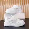 Zapatos Blancos para Niños Zapatos de Malla para Niñas Malla Simple Zapatos de Malla para Niños Verano Transpirables de Malla Zapatos Blancos para Niños Venta al por Mayor Comercio Exterior
