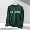 Camisetas de manga larga de 180G, tipo algodón, hechas a medida para uniformes de trabajo, con diseños publicitarios y culturales, disponibles para pedidos grupales, estilo unisex.