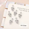 Accesorios para Uñas de Serpiente Tridimensionales con Incrustaciones de Diamantes Transfronterizos, Decoraciones de Serpiente con Diamantes Doradas y Plateadas, Decoraciones para Uñas DIY, Decoraciones de Diamantes para Uñas al por Mayor