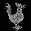 Cristal 12 Zodiaco Rata Buey Tigre Conejo Dragón Serpiente Caballo Oveja Mono Pollo Perro Cerdo Manualidades para la sala de estar Adornos decorativos del zodiaco