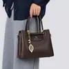 Nova Bolsa de Mão Feminina Henggeng, Bolsa de Ombro, Bolsa Transversal, Bolsa Casual de Grande Capacidade com Múltiplos Bolsos, Bolsa para Mãe Mais Vendida, Bolsa Feminina Transfronteiriça