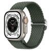 Nuevo Modelo Adecuado para Correa de Apple Watch Apple Iwatch11 Versión Arcoíris Correa Tejida Correa de Nailon Ajustable