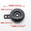 Bocina LVEE Liwei serie DL70 para motocicleta, coche eléctrico, ATV, triciclo, kart, repuesto original de 12 V