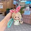 Tiara de Orelhas de Coelho Desenho Animado Boneca Loli Brinquedo de Pelúcia Mochila Chaveiro Pingente Chaveiro de Boneco de Pelúcia para Casal Decoração