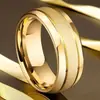 Anel de Aço Inoxidável Design de Nicho Ins Titânio Fosco Aço Joia Anel de Casal Não Desbota Moda Joia de Mão Atacado