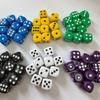 Dados Acrílicos Redondeados Coloridos de 12 mm Ktv Bar Punto Grande Ajedrez y Cartas Mahjong Criba Venta al por Mayor
