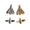 Comercio Exterior Serie de Insectos Transfronterizos Colgante DIY Joyería Accesorios de Colgante de Bronce Fundido Colgante de Abeja Pequeña Exquisita Resistente al Color