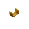 XGDZ332020 assento do leme de cachorrinho amarelo assento para servo 9g assento com fixação lateral para servo 9g peças para pequena produção
