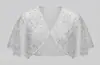 Aliexpress Vestido de Novia sin Mangas 1920 con Chal de Encaje Bordado Combinado con Chaqueta Corta tipo Cárdigan Cheongsam Chal de Fiesta