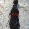 Pese pela Libra Corda Plástica Trançada Oca de 2 mm, Tubo Fino Macio Nostálgico, Tubo de Seda de Vidro Cristal Colorido, Palha