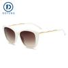 Gafas de Sol de Moda Europeas y Americanas Defeng 39012, Gafas de Sol Metálicas de Moda para Mujer, Comercio Exterior Transfronterizo al por Mayor