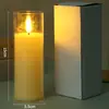 Vela Eletrônica LED Amazon Vidro Acrílico Luz de Vela Decoração de Festa de Aniversário Yao Yuan Luo
