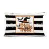 Funda de Almohada para Cintura Nueva Transfronteriza de Halloween Hermanas Sanderson Decoración de Sofá de Sala de Estar Funda de Almohada para Cintura de Lino Venta Directa de Fábrica