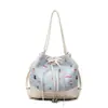 Mochila de Dibujos Animados de Oso Lindo para Mujer 2025 Nueva Moda Bolso Tipo Cubo Casual Gran Capacidad Mochila de Hombro