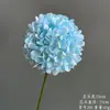 Flores Artificiais Azuis para Casamento Flores Falsas de Teto Decoração de Casamento Parede de Flores Arranjo de Flores de Chão para Casamento Materiais para Arranjo de Flores de Seda