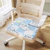 Cojín de Hielo de Seda de Verano Oficina Esterilla Fría Cojín Silla de Computadora Sedentario Cojín para Gordos Esterilla Fría Asiento de Coche Cojín de Ventilación