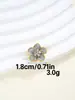 Botões Grandes Florais de Metal Estilo Chanel para Suéteres, Casacos e Vestidos, Botões Decorativos Costurados à Mão, Venda Direta do Fabricante, Acessórios DIY