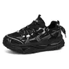 Zapatos tipo "dad shoes" para hombre de nuevo estilo con amortiguación de aire, que cuentan con una parte superior de malla transpirable, suela gruesa y diseño antideslizante y resistente al desgaste, perfectos para actividades al aire libre y uso casual.