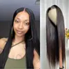 Peluca de Moda Recta Europea y Americana Transfronteriza, Cabello Recto Mediano-Largo, Peluca con Encaje Frontal, Cobertura Completa de la Cabeza