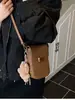 Bolsa de Celular Transfronteiriça Novo Modelo Mais Vendido Primavera 2026 Bolsa Pequena para Mulheres Influenciadora da Internet Versátil Retro Bolsa de Ombro Transversal